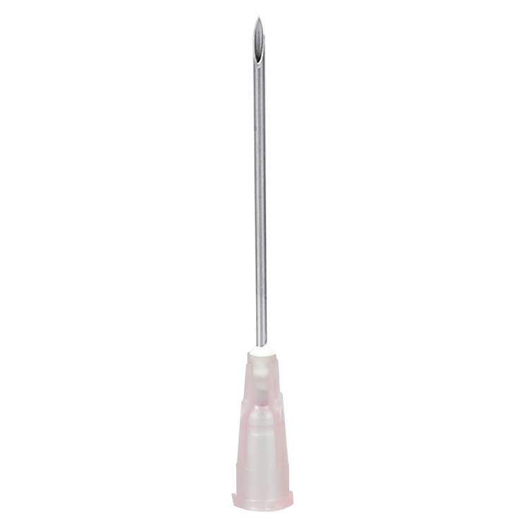Neopoint Blutentnahme Einmalkanüle, G 18 x 1 1/2" / ø 1,20 x 40 mm, rosa Produktbild Neopoint Blutentnahme Einmalkanüle, G 18 x 1 1/2" / ø 1,20 x 40 mm, rosa