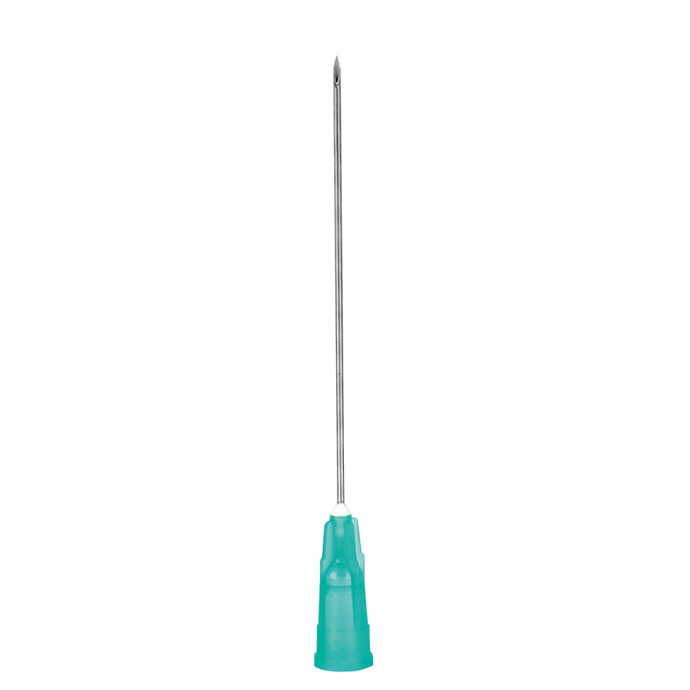 Neopoint Injektion Einmalkanüle, G 21 x 2" / ø 0,80 x 50 mm, grün Produktbild Neopoint Injektion Einmalkanüle, G 21 x 2" / ø 0,80 x 50 mm, grün