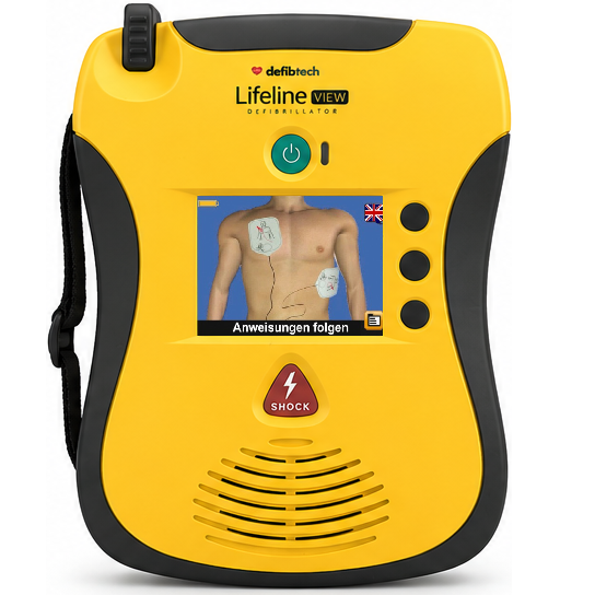 Defibtech Lifeline VIEW AED Defibrillator, halbautomatisch Produktbild Defibtech Lifeline VIEW AED Defibrillator, halbautomatisch