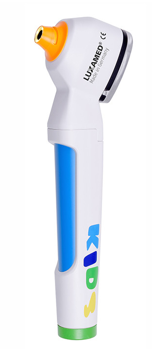 Luxamed Otoskop LuxaScope Auris Kids mit LED-Beleuchtung und je 10 Ohrtrichtern Produktbild Luxamed Otoskop LuxaScope Auris Kids mit LED-Beleuchtung und je 10 Ohrtrichtern