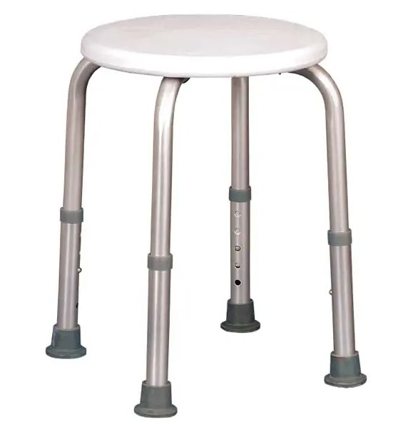 Duschhocker Servocare rund Ø 32 cm, weiß Produktbild Duschhocker Servocare rund Ø 32 cm, weiß