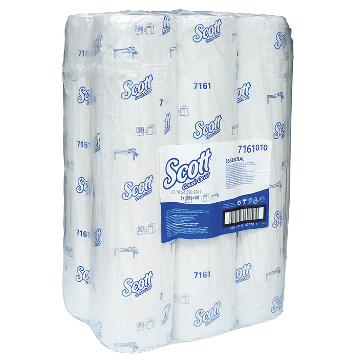 Scott® Essential Ärzterollen, 1-lagig, weiß, 50 x 38 cm, 1140 Blatt Produktbild Scott® Essential Ärzterollen, 1-lagig, weiß, 50 x 38 cm, 1140 Blatt
