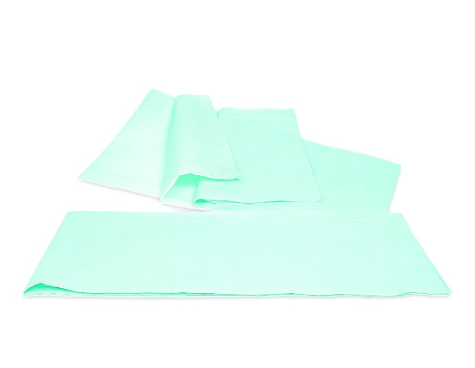 Meditrade Schutzauflagen, 38 x 40 cm, blau, 1000 Stück Produktbild Meditrade Schutzauflagen, 38 x 40 cm, blau, 1000 Stück