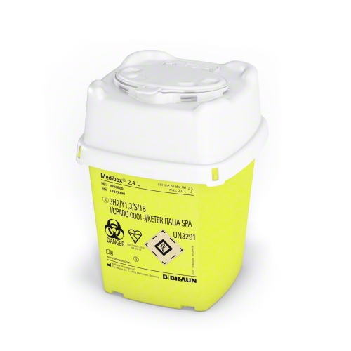 Medibox® Abwurfbehälter, 2,4 Liter Produktbild Medibox® Abwurfbehälter, 2,4 Liter