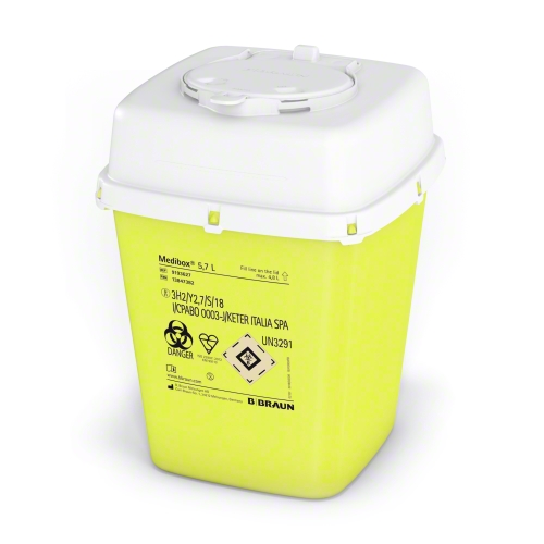 Medibox® Abwurfbehälter, 5,7 Liter Produktbild Medibox® Abwurfbehälter, 5,7 Liter