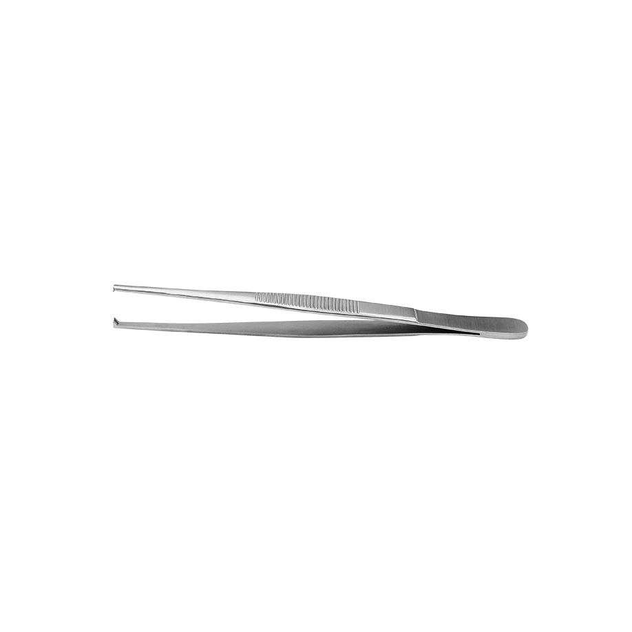 Chirurgische Pinzette mit 1x2 Zähnen, 14,5 cm Produktbild Chirurgische Pinzette mit 1x2 Zähnen, 14,5 cm