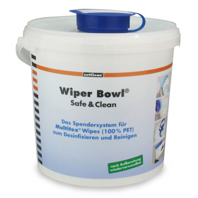 Wiper Bowl® Safe & Clean Spendereimer, unbefüllt, 19 x 21 cm, 1 Stück Produktbild Wiper Bowl® Safe & Clean Spendereimer, unbefüllt, 19 x 21 cm, 1 Stück