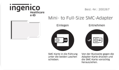 SMC-Adapterkarte mini- to full-size Produktbild SMC-Adapterkarte mini- to full-size