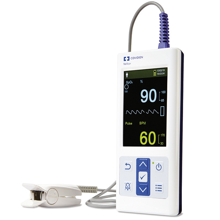 Pulsoximeter PM10N, mit DS100A Sensor Produktbild Pulsoximeter PM10N, mit DS100A Sensor