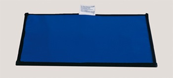 Dr Goos Suprema Patienten Abdeckplatten royalblau, 0,50 mm Pb Produktbild Dr Goos Suprema Patienten Abdeckplatten royalblau, 0,50 mm Pb