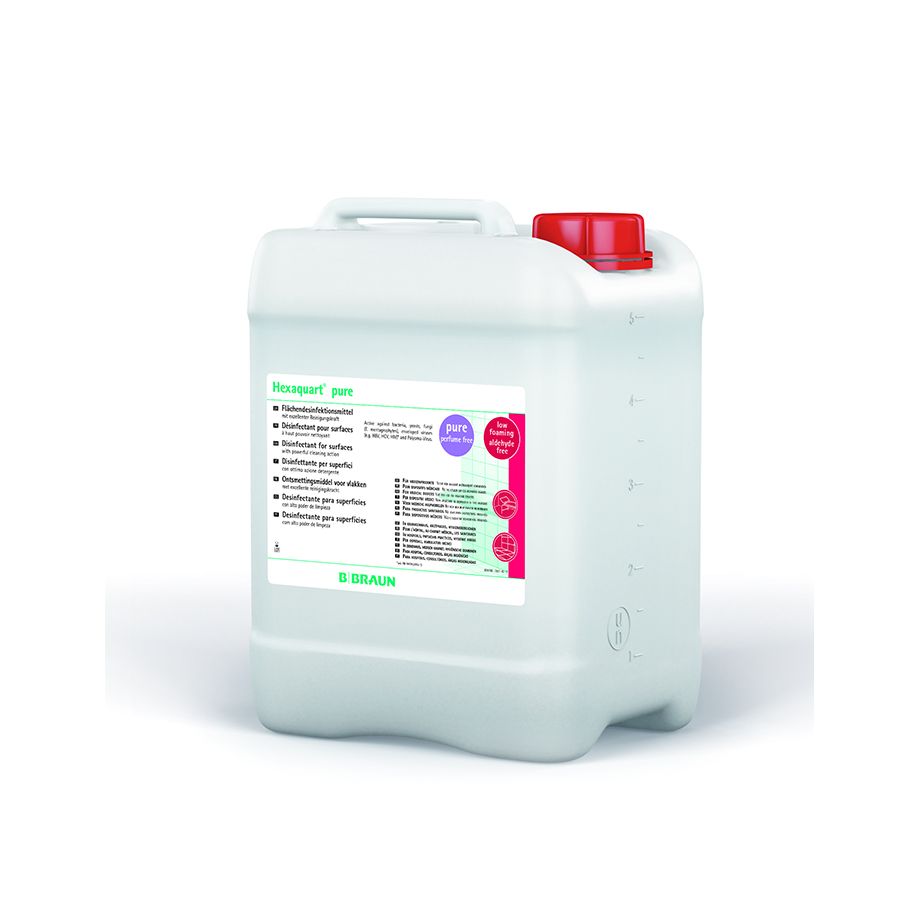 Hexaquart Pure Flächendesinfektionsmittel, 5 Liter Produktbild Hexaquart Pure Flächendesinfektionsmittel, 5 Liter