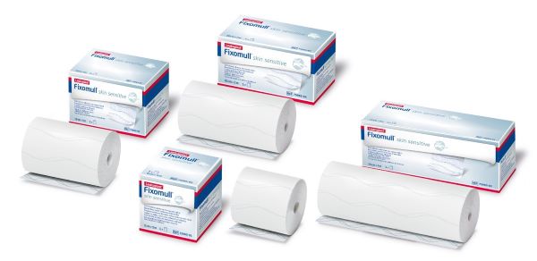 Fixomull® skin sensitive Fixierpflaster, 10 cm x 5 m Produktbild Fixomull® skin sensitive Fixierpflaster, 10 cm x 5 m