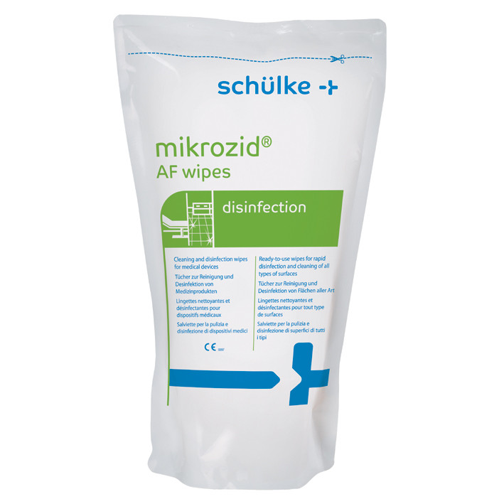 Mikrozid® AF Wipes Desinfektionstücher im Nachfüllbeutel, 150 Stück Produktbild Mikrozid® AF Wipes Desinfektionstücher im Nachfüllbeutel, 150 Stück