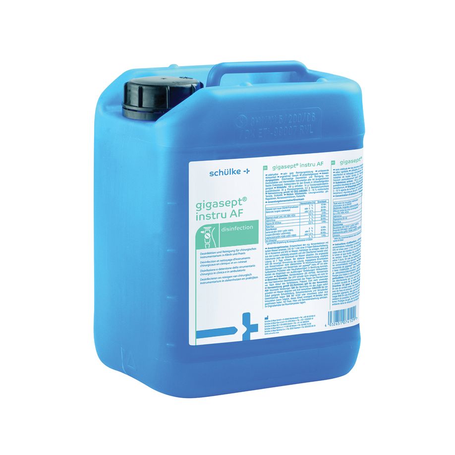Gigasept® AF Instrumentendesinfektion, Praxiskanister 5 Liter Produktbild Gigasept® AF Instrumentendesinfektion, Praxiskanister 5 Liter