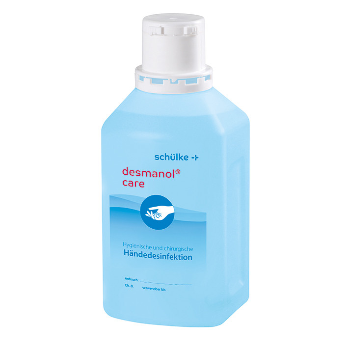 Händedesinfektionsmittel desmanol care 500 ml Produktbild Händedesinfektionsmittel desmanol care 500 ml