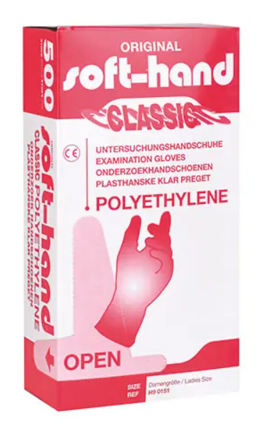 Soft-Hand Classic Handschuhe, puderfrei, Damen, 100 Stück Produktbild Soft-Hand Classic Handschuhe, puderfrei, Damen, 100 Stück