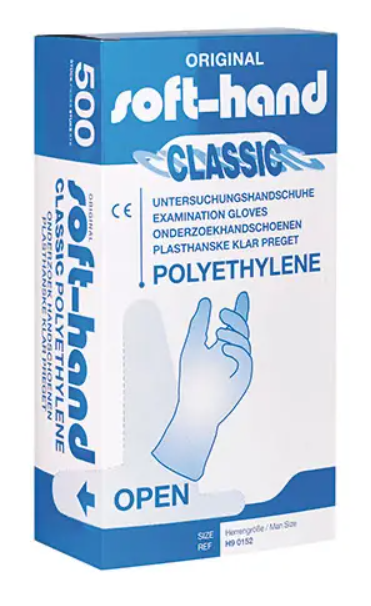 Soft-Hand Classic Handschuhe, puderfrei, Herren, 100 Stück Produktbild Soft-Hand Classic Handschuhe, puderfrei, Herren, 100 Stück