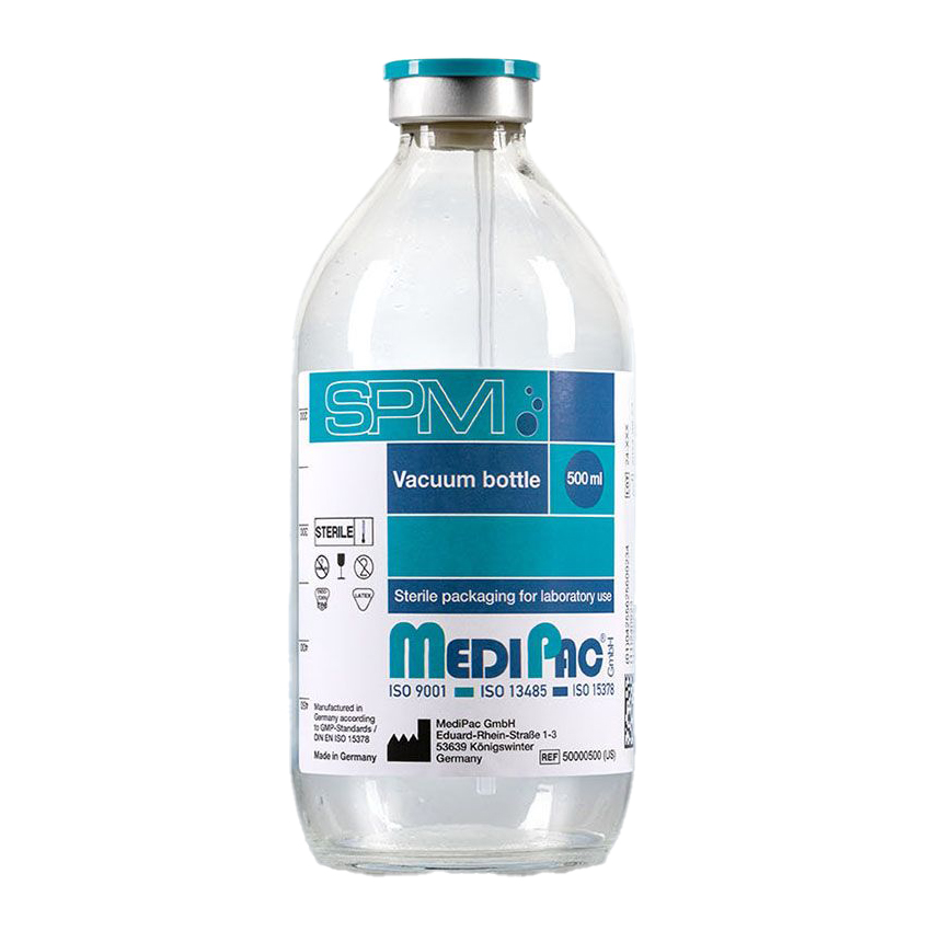 SPM Vakuumflasche MediPac 500 ml, 10 Stück - Kein Medizinprodukt Produktbild SPM Vakuumflasche MediPac 500 ml, 10 Stück - Kein Medizinprodukt