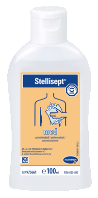 Stellisept® med Antimikrobielle Waschlotion 100 ml Spenderflasche Produktbild Stellisept® med Antimikrobielle Waschlotion 100 ml Spenderflasche
