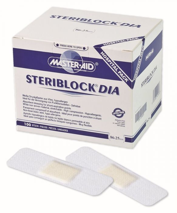 Wundpflaster Master AID steril, 8,6 x 2,5 cm, 100 Stück Produktbild Wundpflaster Master AID steril, 8,6 x 2,5 cm, 100 Stück