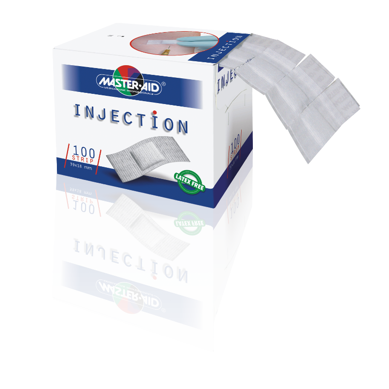 Injektionspflaster Master AID weiß 3,9 x 1,8 cm, 100 Stück Produktbild Injektionspflaster Master AID weiß 3,9 x 1,8 cm, 100 Stück