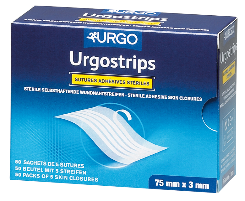 Urgostrips Wundnahtstreifen 50 Stück Produktbild Urgostrips Wundnahtstreifen 50 Stück