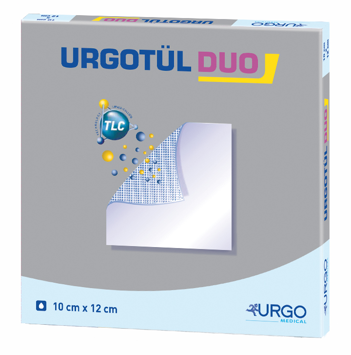 UrgoTül Duo Gazewundauflage 10 Stück Produktbild UrgoTül Duo Gazewundauflage 10 Stück