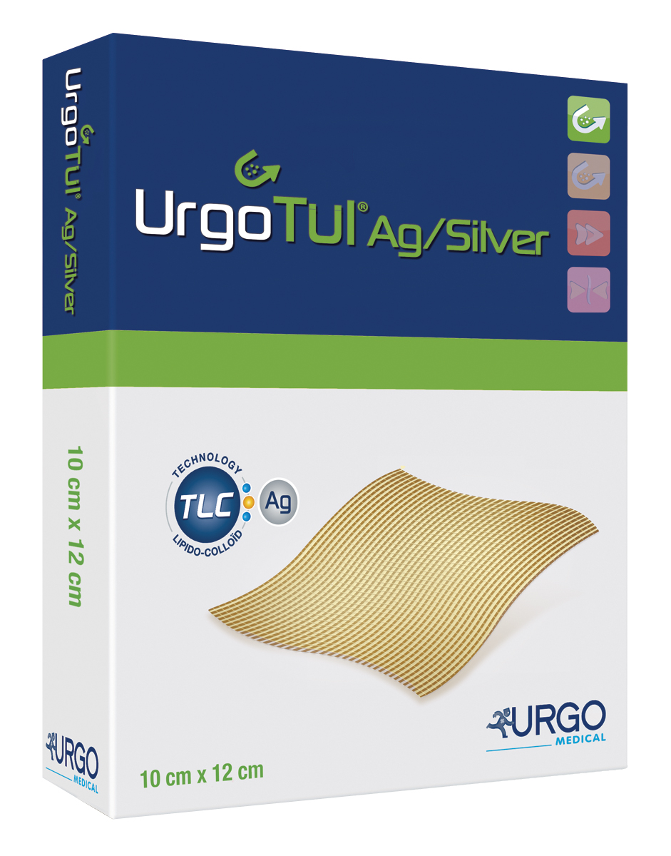UrgoTül Wundauflage Silver 10 Stück Produktbild UrgoTül Wundauflage Silver 10 Stück