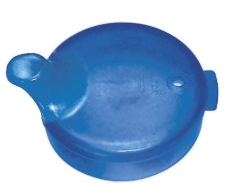Schnabelbecher Oberteil blau 12 mm Öffnung, 100 Stück Produktbild Schnabelbecher Oberteil blau 12 mm Öffnung, 100 Stück