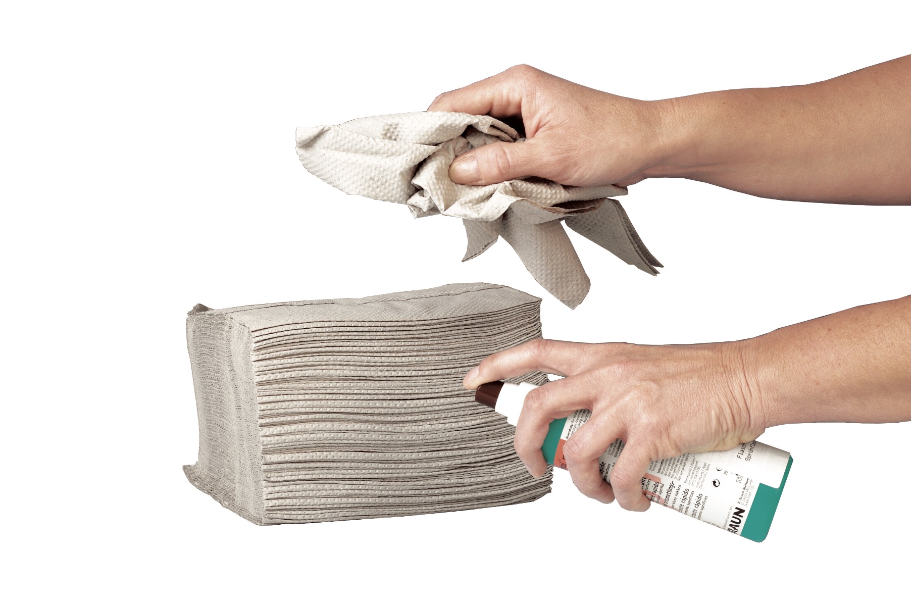 Mehrzweck Wischtücher 4-lagig, 20x 50 Blatt Produktbild Mehrzweck Wischtücher 4-lagig, 20x 50 Blatt