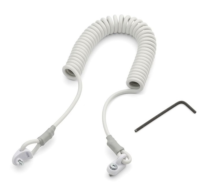 Sicherheitskabel für Braun ThermoScan Pro 6000, 2,7 m Produktbild Sicherheitskabel für Braun ThermoScan Pro 6000, 2,7 m