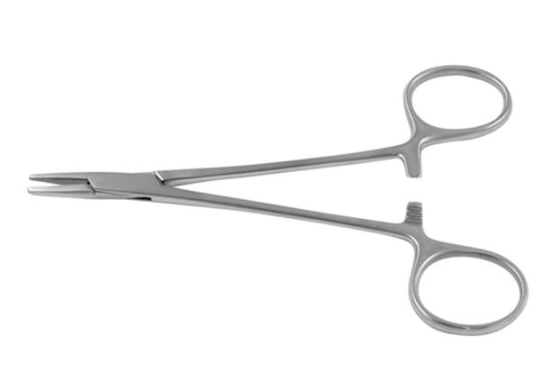 Zepf Nadelhalter nach Halsey TC in OP-Qualität, gerieft, 12 cm, 1 Stück Produktbild Zepf Nadelhalter nach Halsey TC in OP-Qualität, gerieft, 12 cm, 1 Stück
