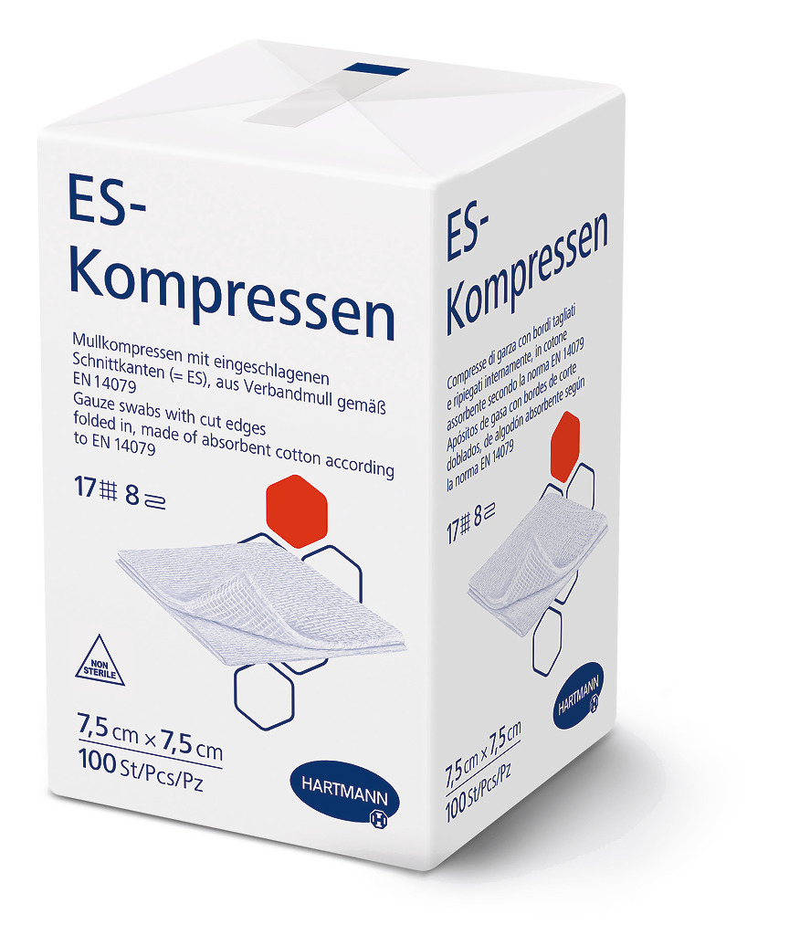NOBA Mullkompressen 8-fach unsteril 20x20cm (100 Stk NOBA Mullkompressen 8-fach unsteril 20x20cm (100 Stk