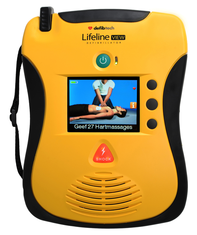 Defibtech Lifeline View AED Defibrillator, halbautomatisch